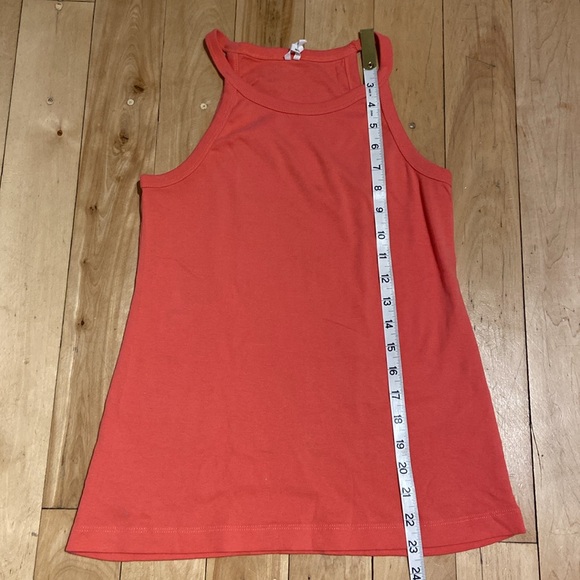 Anthropologie coral tank top, cotton, size S - Picture 5 of 9